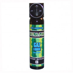 Spray gas paralizzante cs 2% 75ml modello grande gas lacrimogeno cs spray legittima difesa cs spray jr international - 2