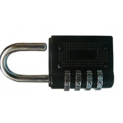 Candado combinación 43mm bloquea el cierre de 4 dígitos código de abrir un seguro master lock - 1