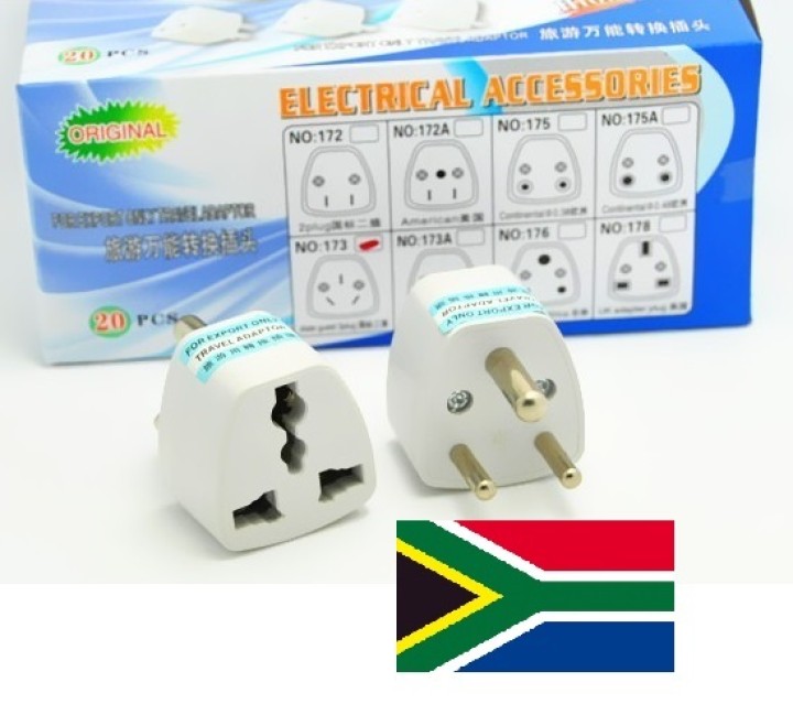 Adaptador india Bhután Botswana Lesotho Mozambique Macao Malasia africa israel sur israel jr international - 1