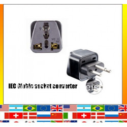 Swiss adapter plug socket with earth to go to liechtenstein jordan Madagascar Rwanda jr international - 2