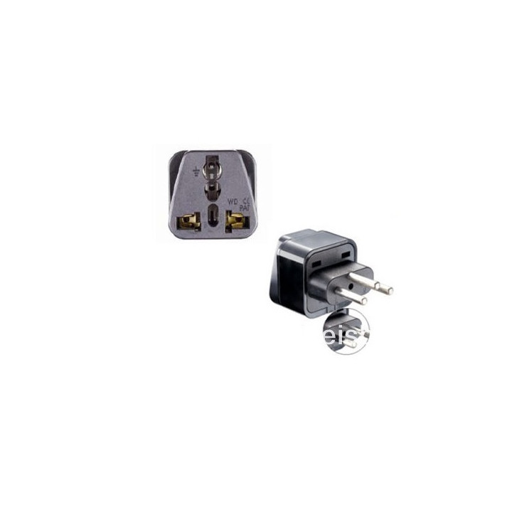 Swiss adapter plug socket with earth to go to liechtenstein jordan Madagascar Rwanda jr international - 3