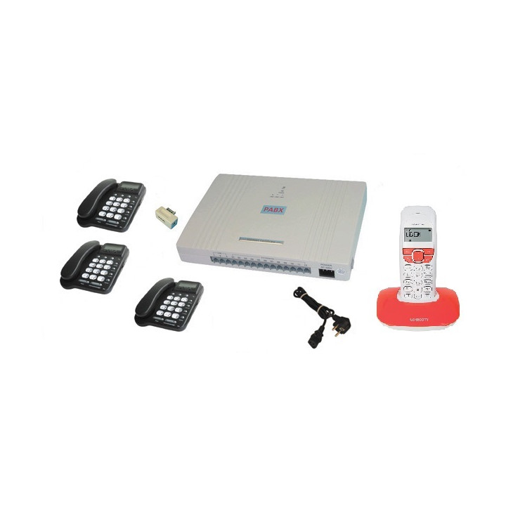 Pack private automatic branch exchange 3 lines 12 extension phones pabx private automatic branch exchange 3 lines 12 extension p