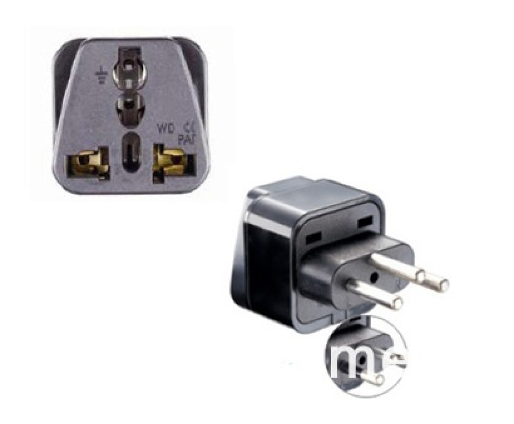 Swiss-Adapter Steckdose mit Erde zu Liechtenstein jordan Madagaskar Ruanda gehen jr international - 3
