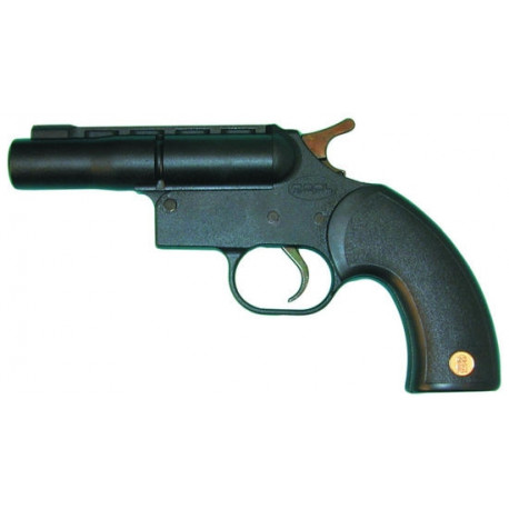 pistola revólver autodefensa gomm golpes gc27 arma protección seguridad  defensivo anti agresión