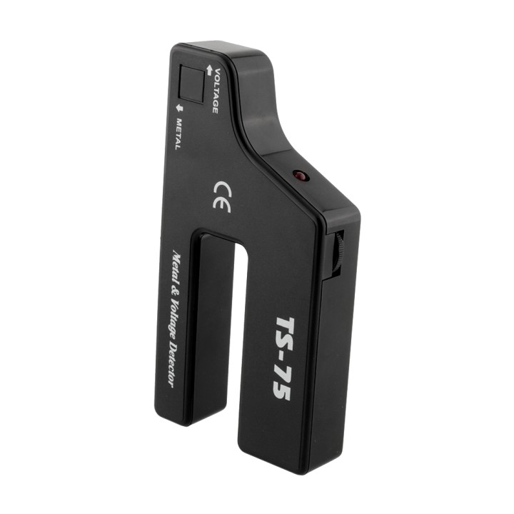 Metal detector 2 in 1 TS75 20 millimetri batteria 9v ac 110 esun - 2