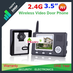 Intercom video citofono telecamera a colori wireless di monitoraggio della sicurezza a casa citofono 3,5 wdp02 abus - 1