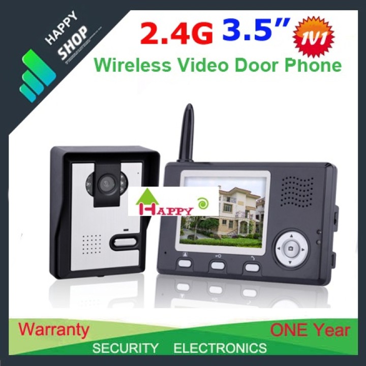 Intercom video-gegensprechanlage kamera farbe wireless security monitoring hause intercom 3,5 wdp02 abus - 1