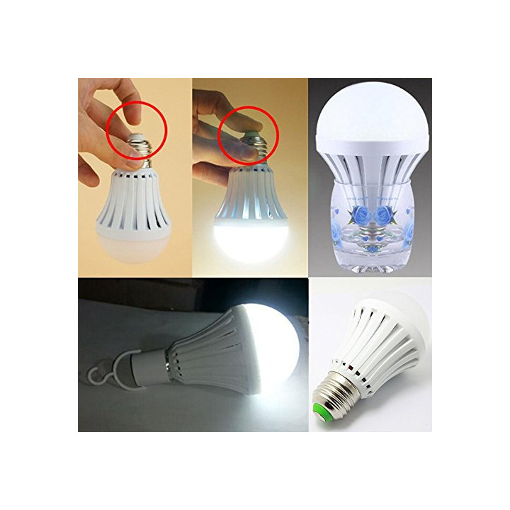 Principale ricaricabile di emergenza di illuminazione luce 9w e27 la lampadina a led per la casa 2835 batteria smd lighs bombill