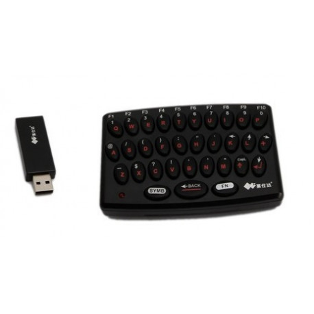 Mini clavier sans fil pour console play station ps3 pratique