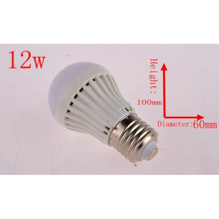 LED light bulb lamp lighting 220v e27 12w 60w 70w 80w to replace jr international - 1