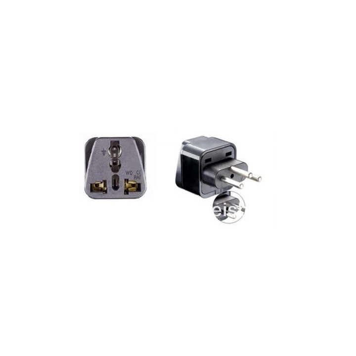 Swiss-Adapter Steckdose mit Erde zu Liechtenstein jordan Madagaskar Ruanda gehen jr international - 2
