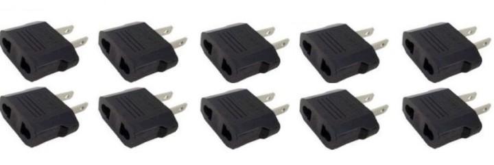 10 travel adapter plug ee.uu. Industry Canada francia euro convertidor a / japan americano ee.uu. Ee.uu. jr international - 2