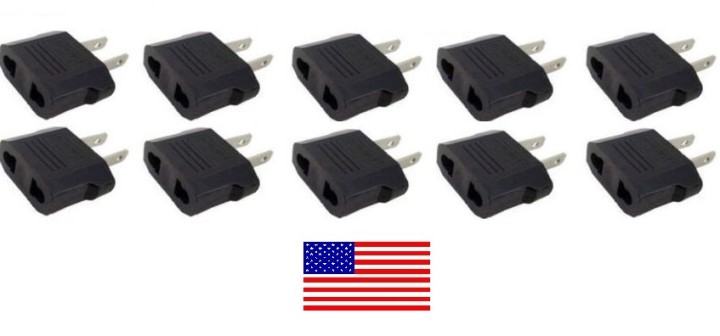 10 travel adapter plug ee.uu. Industry Canada francia euro convertidor a / japan americano ee.uu. Ee.uu. jr international - 1