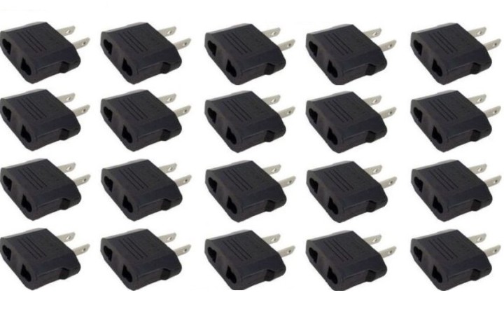 20 travel adapter plug us industry Canada francia euro-convertitore / giappone americano usa usa jr international - 3