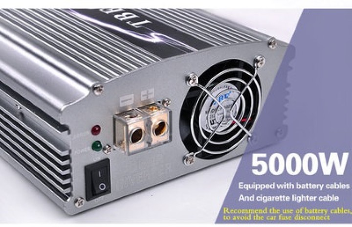 5000w di potenza inverter 12v 220v sinusoidale modificata dell'uscita dell'onda 230vac 12vcc psi5000b 230v 240v hq - 1