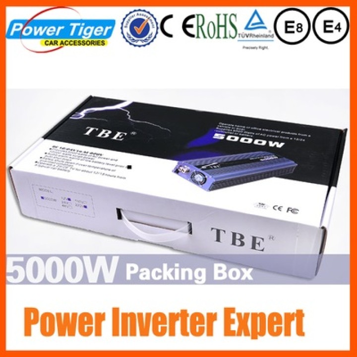 5000w di potenza inverter 12v 220v sinusoidale modificata dell'uscita dell'onda 230vac 12vcc psi5000b 230v 240v hq - 2