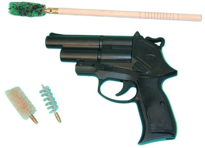 Pistola revólver gc 54 da doble acción autodefensa gomm golpes arma protección seguridad defensiva jr international - 8