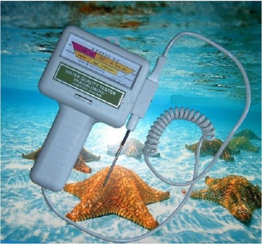 Ph tester electrónico de prueba de cloro y medición de control te01 agua del spa jacuzzi piscina jr international - 2