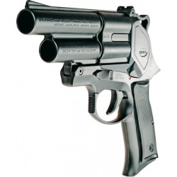 Pistola revolver gc 54 da doppia azione autodifesa gomm bussa protezione arma sicurezza difensiva jr international - 1