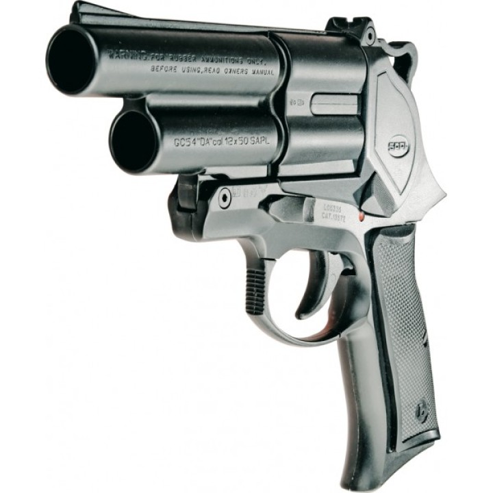 Pistola revolver gc 54 da doppia azione autodifesa gomm bussa protezione arma sicurezza difensiva jr international - 1