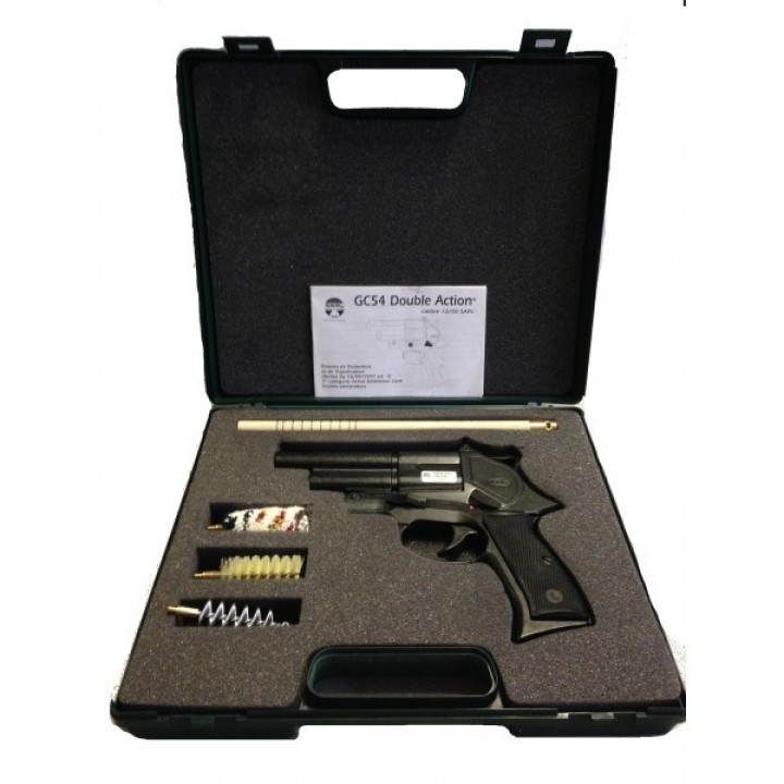 Pistola revólver gc 54 da doble acción autodefensa gomm golpes arma protección seguridad defensiva jr international - 2