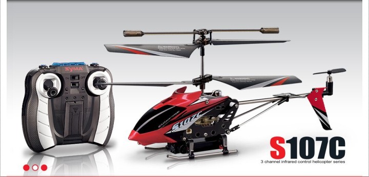 Hubschrauber Syma S107C Fern Kamera montiert microSD-Karte Wireless Funk-Hubschrauber jr international - 1