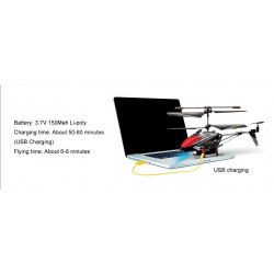 Hubschrauber Syma S107C Fern Kamera montiert microSD-Karte Wireless Funk-Hubschrauber jr international - 8