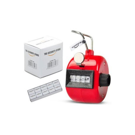 Red Handheld Tally Counter 4 Digit Display for Lap/Sport/Coach/School/Event jr international - 11