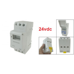 Thc15a digital lcd power weekly programmable timer dc 24v time relay switch jr international - 5
