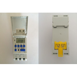 Thc15a digital lcd power weekly programmable timer dc 24v time relay switch jr international - 10