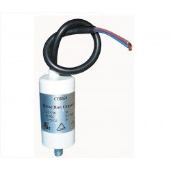 Condensator for motor starting 3 micro farad 400v 450v 500v automatism motorisation gate cen - 1