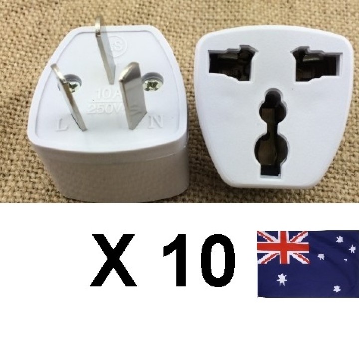10 Viaggiare adattatore di corrente con terra per andare in cina e in australia nuova zelanda jr international - 1