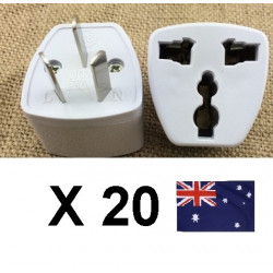 20 Travel power adapter with earth to go in china and australia new zealand jr international - 1
