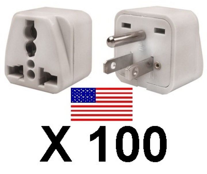 100 Adattatore elettrico 16 male americain + terra verso femmina euro adattamenti viaggia alim convertitore adattatore converter
