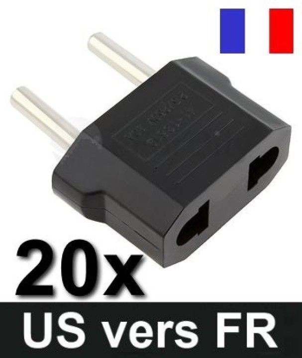 20 asia eléctrico enchufe adaptador convertidor de ee.uu. Al euro japón china viajes ee.uu. jr international - 1