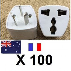 100 Travel power adapter with earth to go in china and australia new zealand jr international - 1