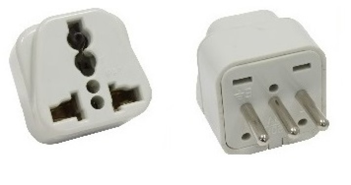 Adaptador de enchufe eléctrico europa italia 10a 250v para viajar jr international - 3