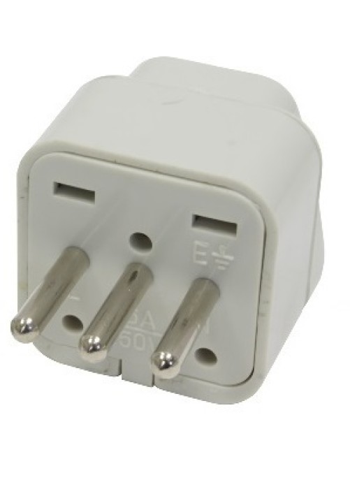Adaptador de enchufe eléctrico europa italia 10a 250v para viajar brennenstuhl - 3