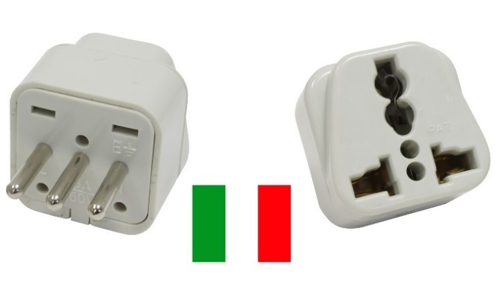 Elektro-stecker-adapter italien europa 10a 250v zu reisen jr international - 1