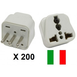 200 Elettrica adattatore italia europa 10a 250v di viaggiare jr international - 1
