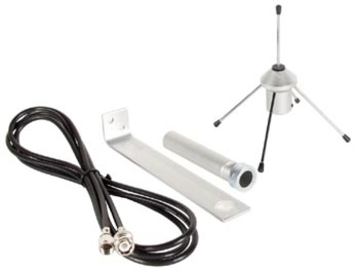 Antena con plano de tierra 868.3mhz para portico automatico corredizo batiente automatismo portico velleman - 1