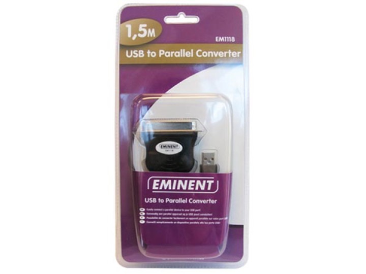 Convertitore di porta USB per la porta parallela versione base em1118 eminente velleman - 1