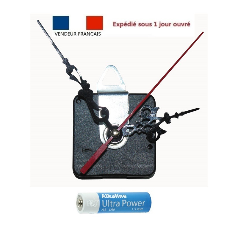Mouvement Quartz UTS Allemand – Mécanisme Horloge 8mm Micro Tige – Précision Allemande Pour DIY Horloges Murales
