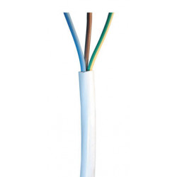 Cable electrico 3 hilos 0,75mm2 ø7mm (1m) cables coaxiales television antenas parabolicas tv video vigilancia cables jr internat