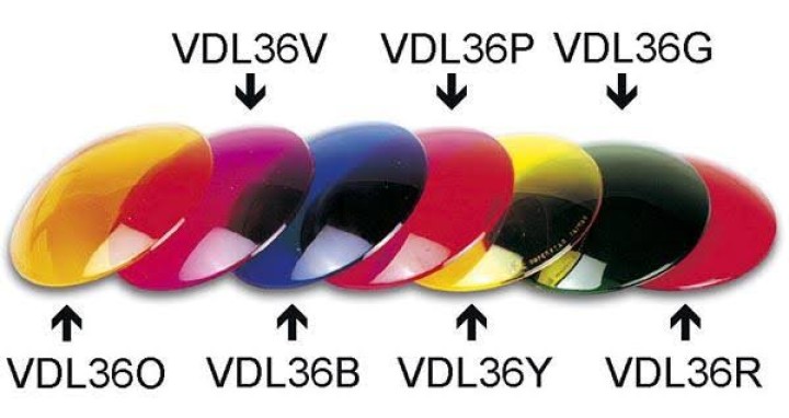 Filtro de color rojo vdl36r filtros rojos efecto de luz velleman - 1