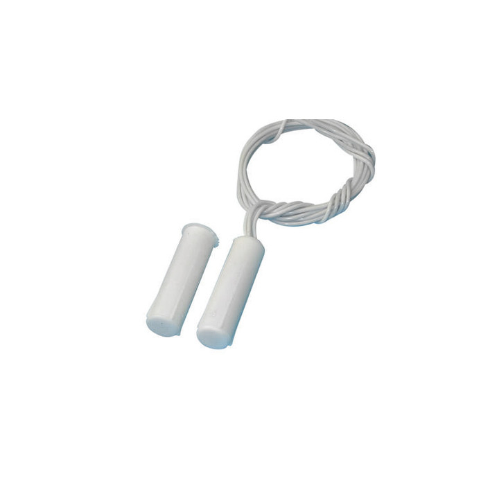 Detector magnetico alarma contacto magnetico off blanco empotrado para sistema de alarma electronico velleman - 1