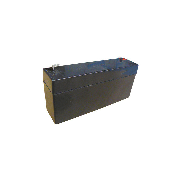 Batteria ricaricabile 6vcc 3.2ah pile a secco impermeabile piombo gel accu velleman - 1
