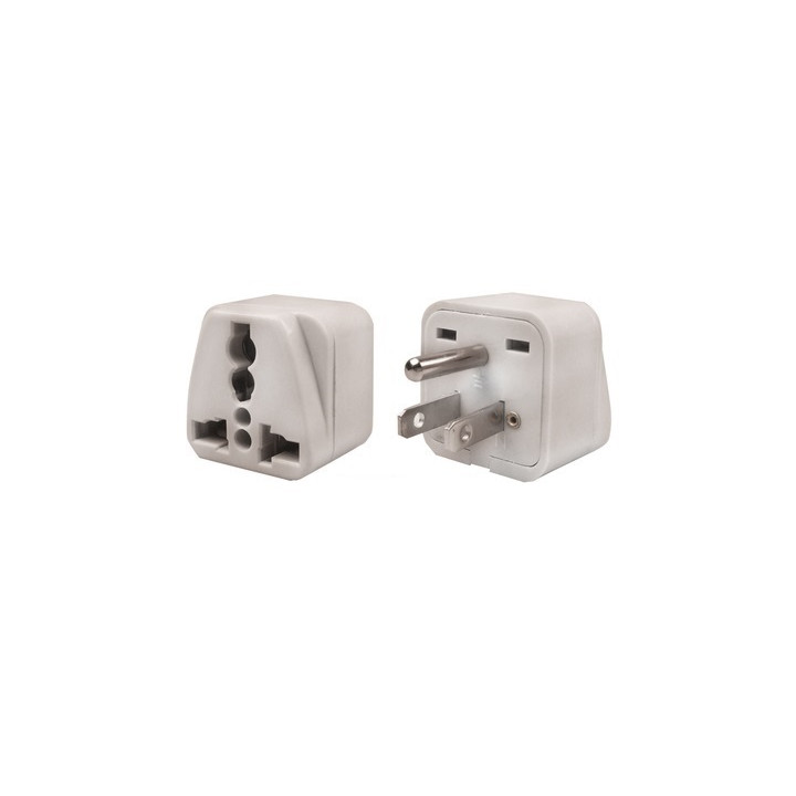 Travel adapter electric adapter 16 american male + female to female euro adapter jr international - 2