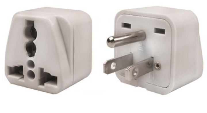 Reiseadapter stromversorgungsadapter 6a usa stecker + erdkontakt euro buchse elektrischer adapter elektronik ansmann - 2