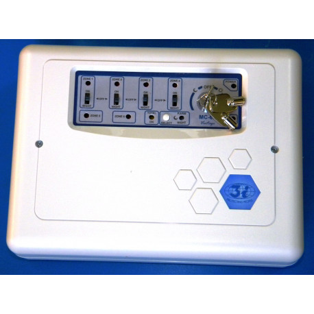 Central alarma electronica 6 zonas 220v central antirobo centrales alarmas electronicas mc42 mc42b mc42k security internation - 